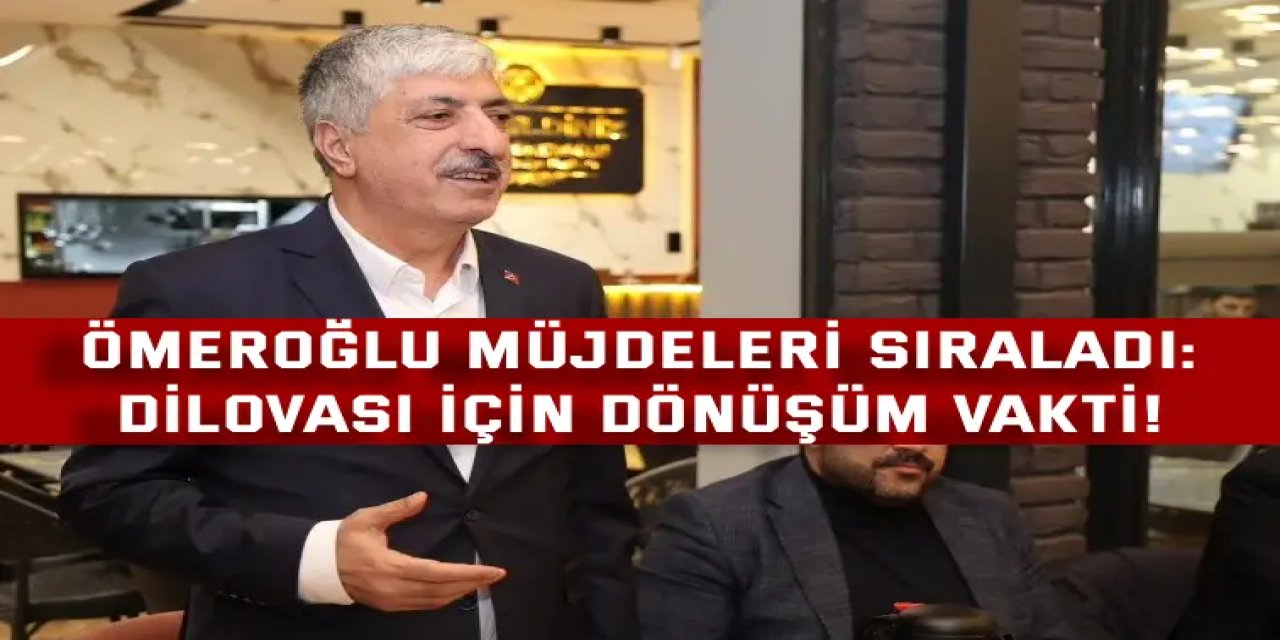 Ömeroğlu Müjdeleri Sıraladı: Dilovası İçin Dönüşüm Vakti!