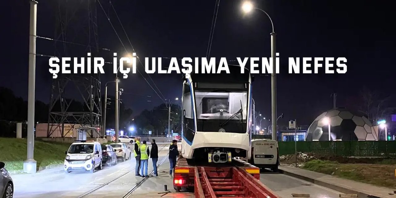 5 tramvaydan dördüncüsü raylara indi
