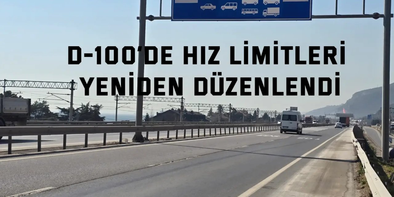 Yeni hız limitleri için yeni tabelalar