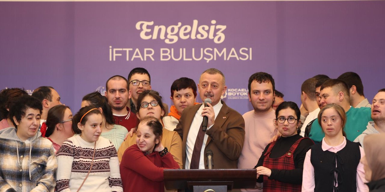 Büyükşehir’den özel bireylerle iftar