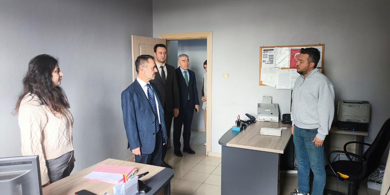 Vali Aktaş İncelemelerde Bulundu