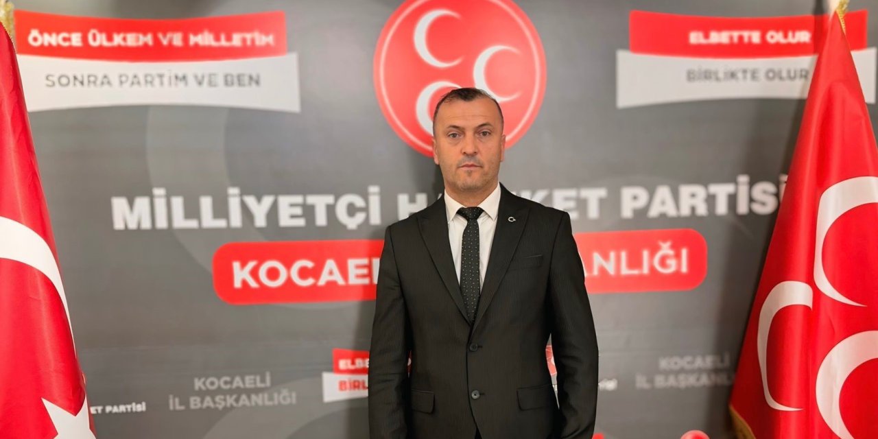 MHP Gebze’de Yeni İlçe Başkanı Yılmaz Uğurlu Oldu