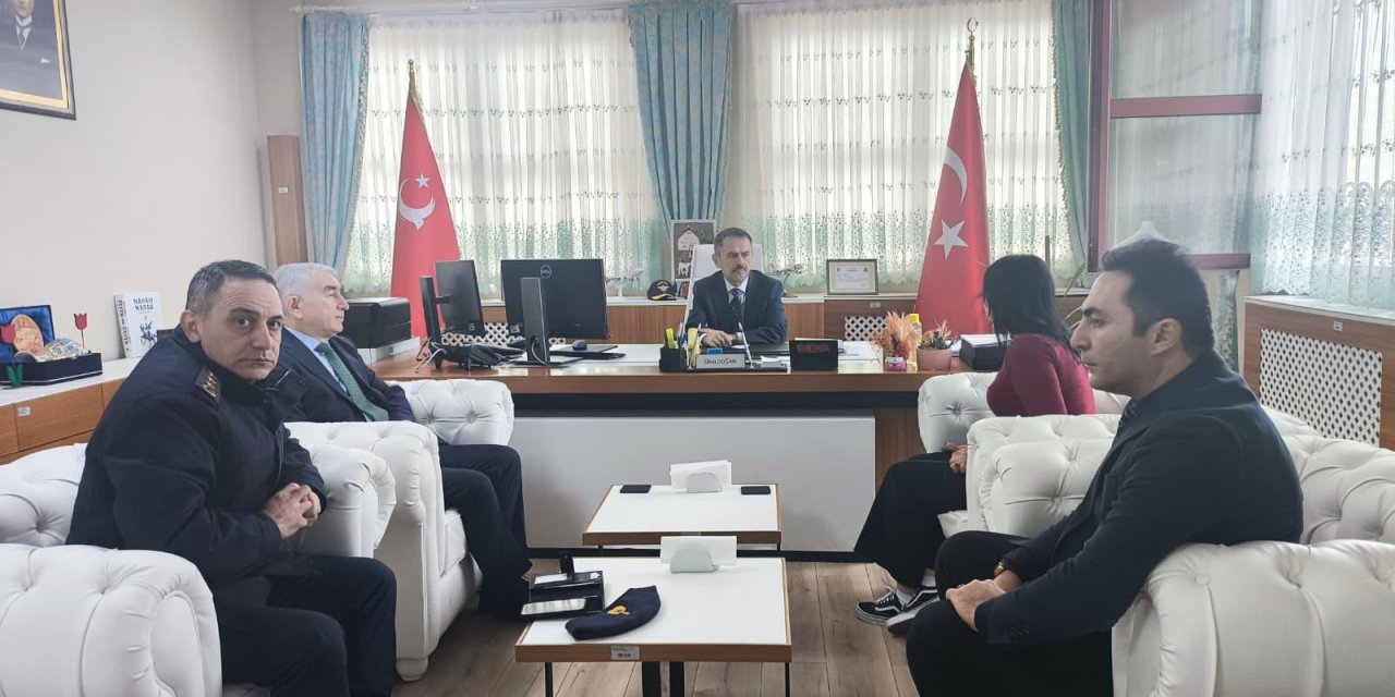 Vali Aktaş, İl Göç İdaresinde   İncelemelerde Bulundu