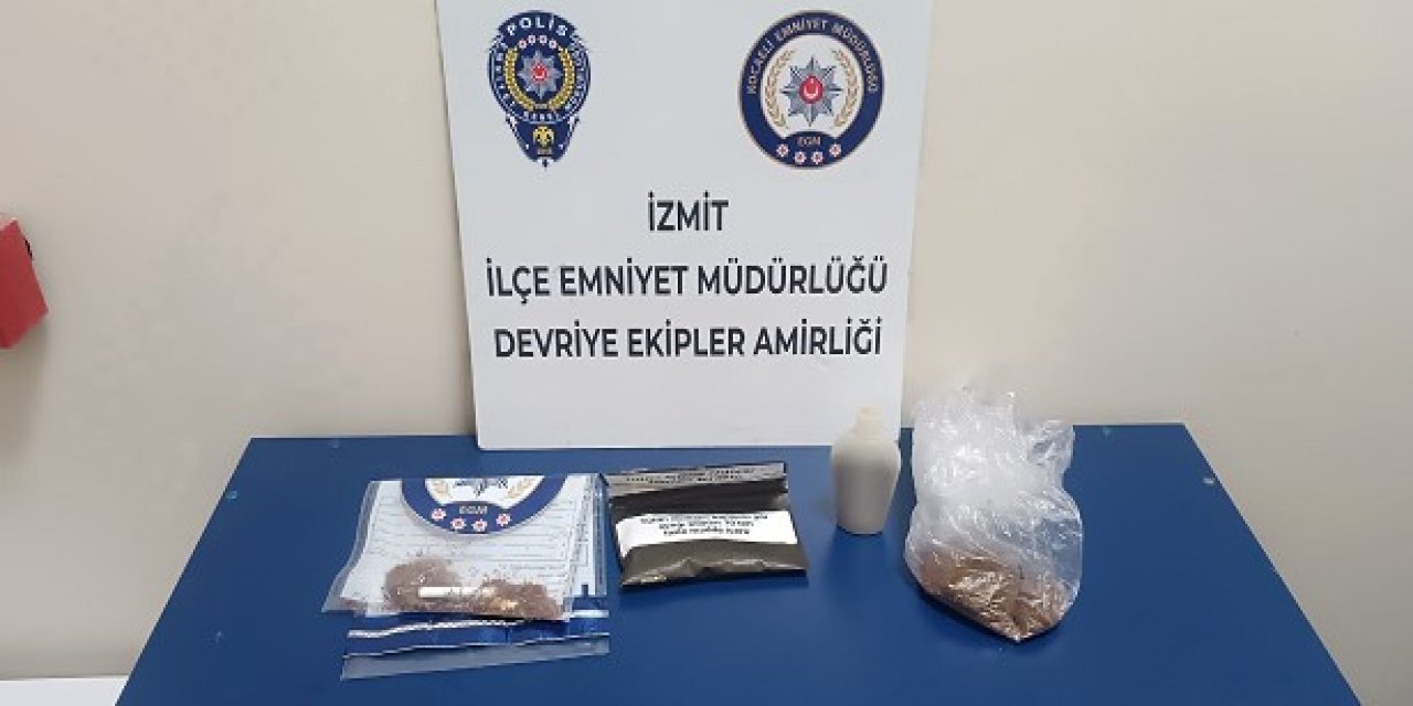 Kocaeli’de Narkotik  Operasyonu: 3 Gözaltı