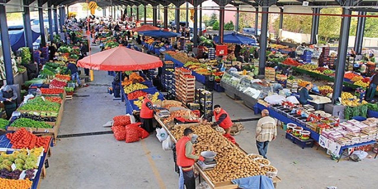Mevlana Kapalı Pazarı Arefe Günü Açık