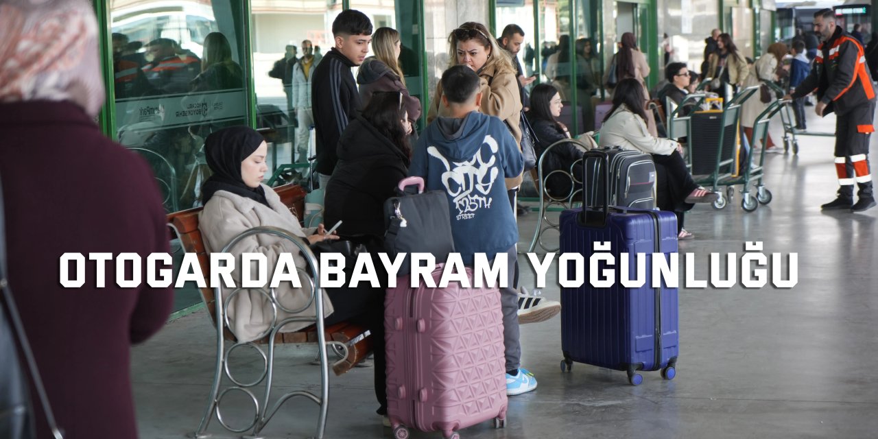 Kocaeli'de otogarda bayram yoğunluğu