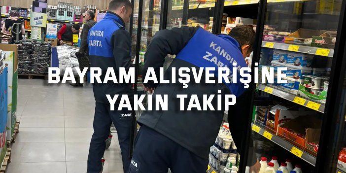 Kandıra’da Bayram Öncesi Denetim Seferberliği