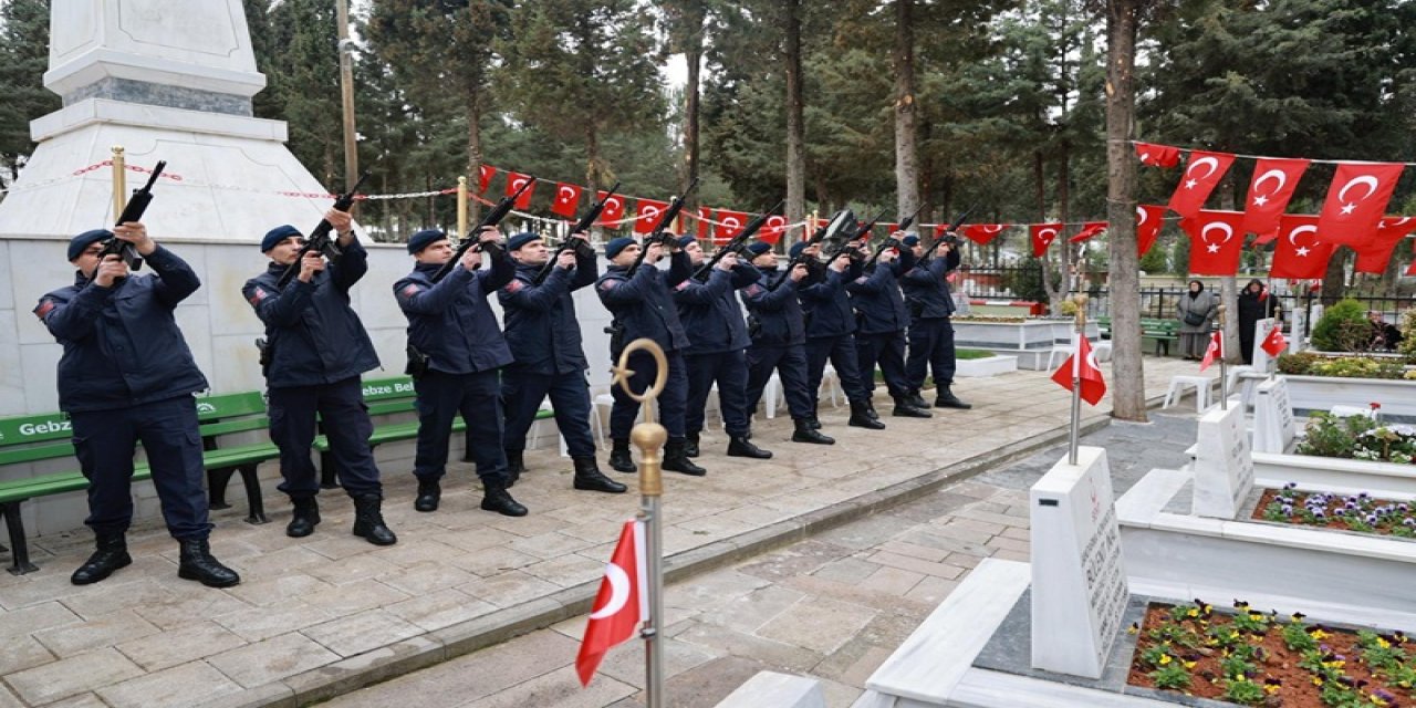 Kocaeli'nin 8 ilçesinde  18 Mart törenleri düzenlendi