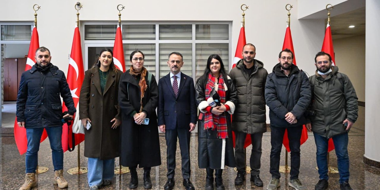 Vali İlhami Aktaş, Personel ile Bayramlaştı