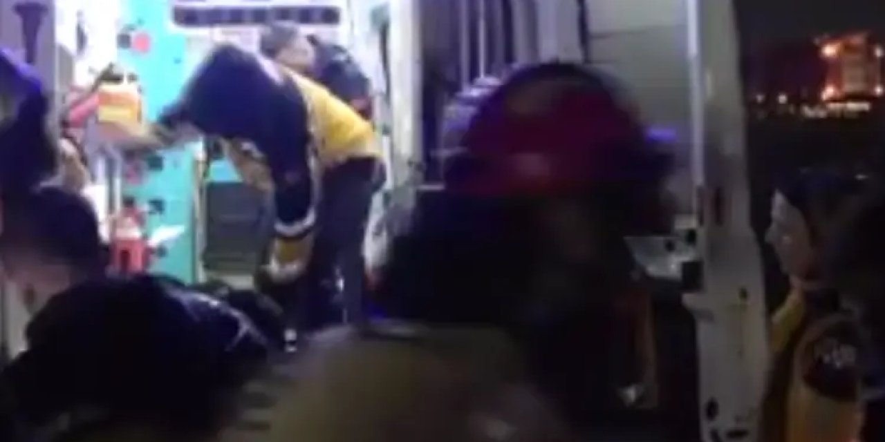 Ticari taksi su kanalına uçtu: 3 ölü, 1 yaralı