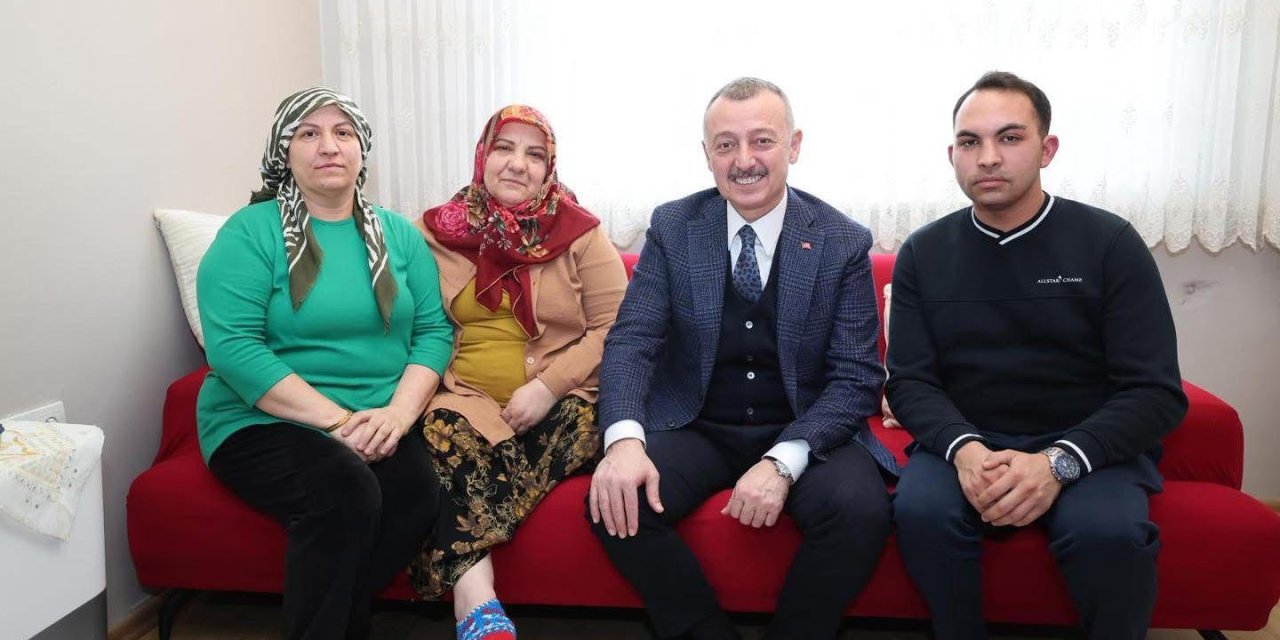 Büyükakın’dan şehit ailesine bayram ziyareti