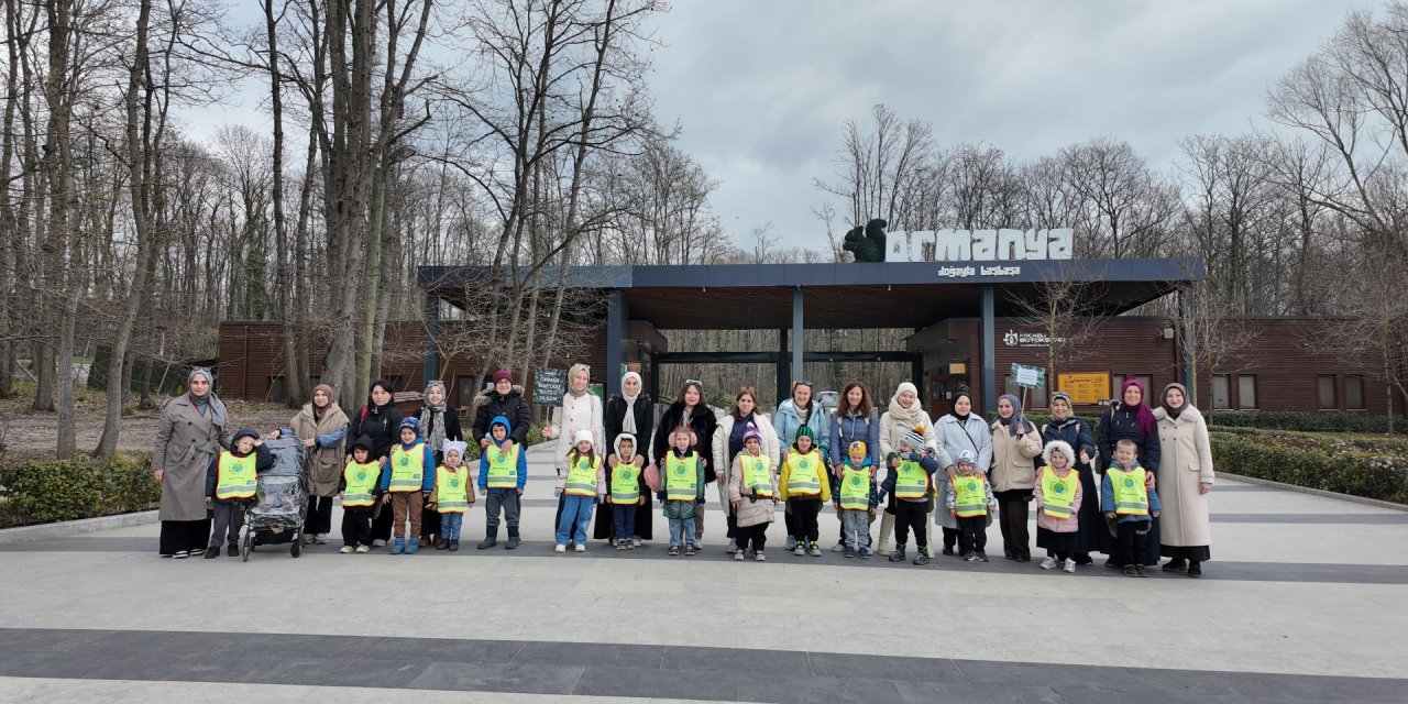 Lokomotif’in minikleri Ormanya’da doğayı keşfetti