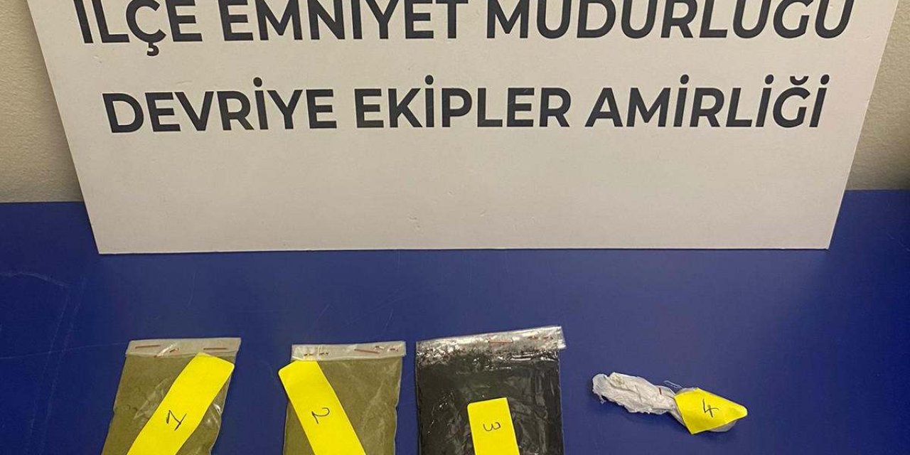 Şüpheli davranışları ele verdi: Üzerinde 48 Gram  uyuşturucu çıktı