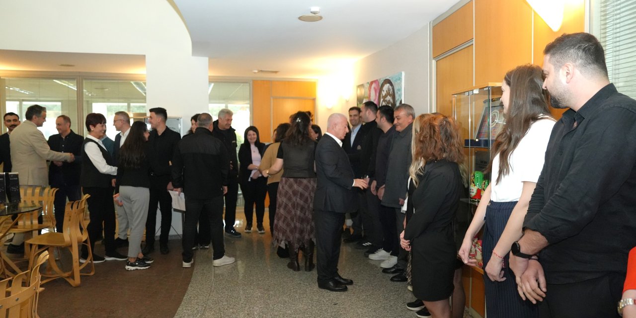 GOSB'da geleneksel  bayramlaşma yapıldı