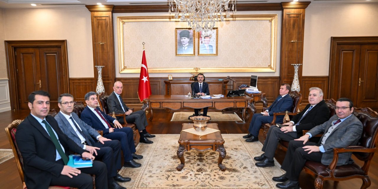 Vali Aktaş Başkanlığında Değerlendirme Toplantısı