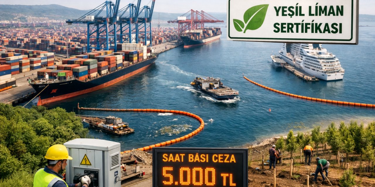 Limanlara “yeşil” zorunluluğu: Sertifika almayanlara saat başına ceza