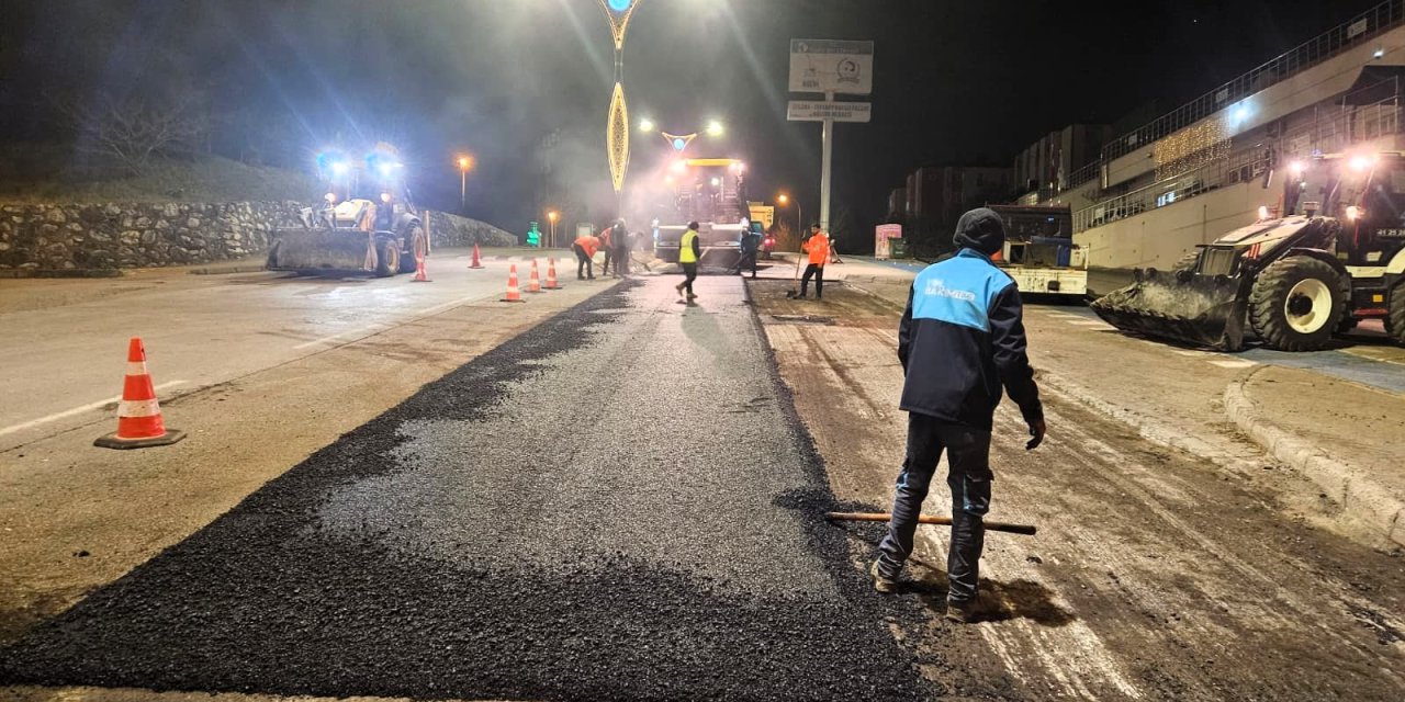 Yol bakım ve asfalt  çalışmaları devam ediyor