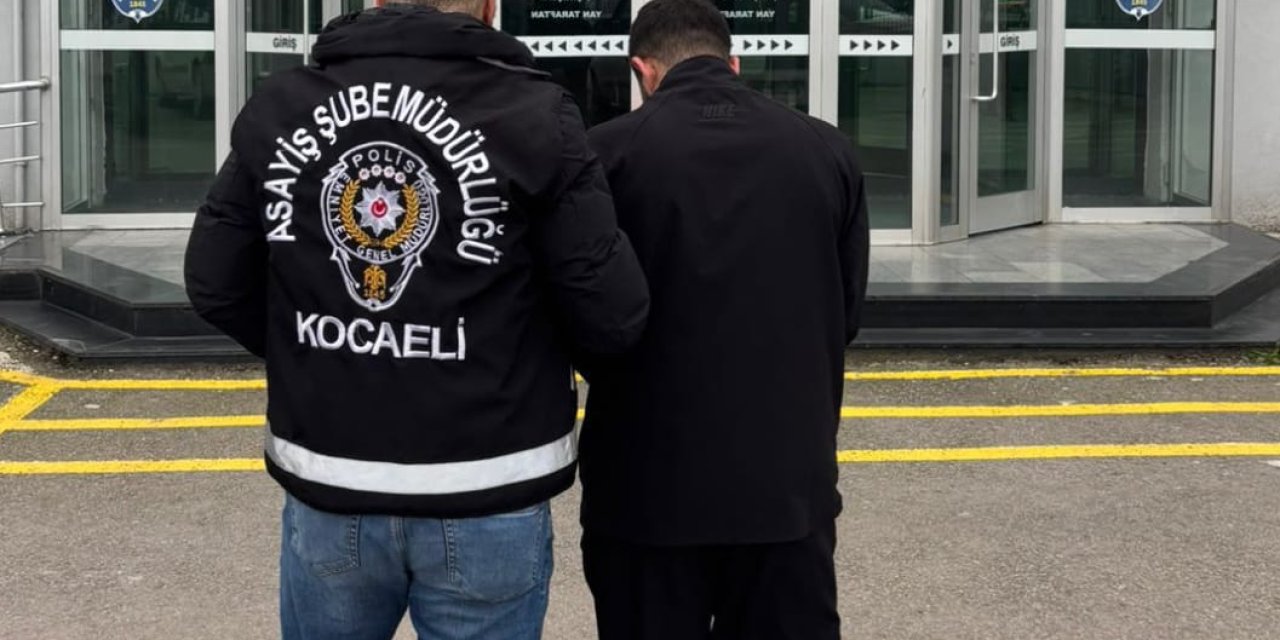 11 Yıl hapis cezasıyla aranan uyuşturucu hükümlüsü Kocaeli’de yakalandı