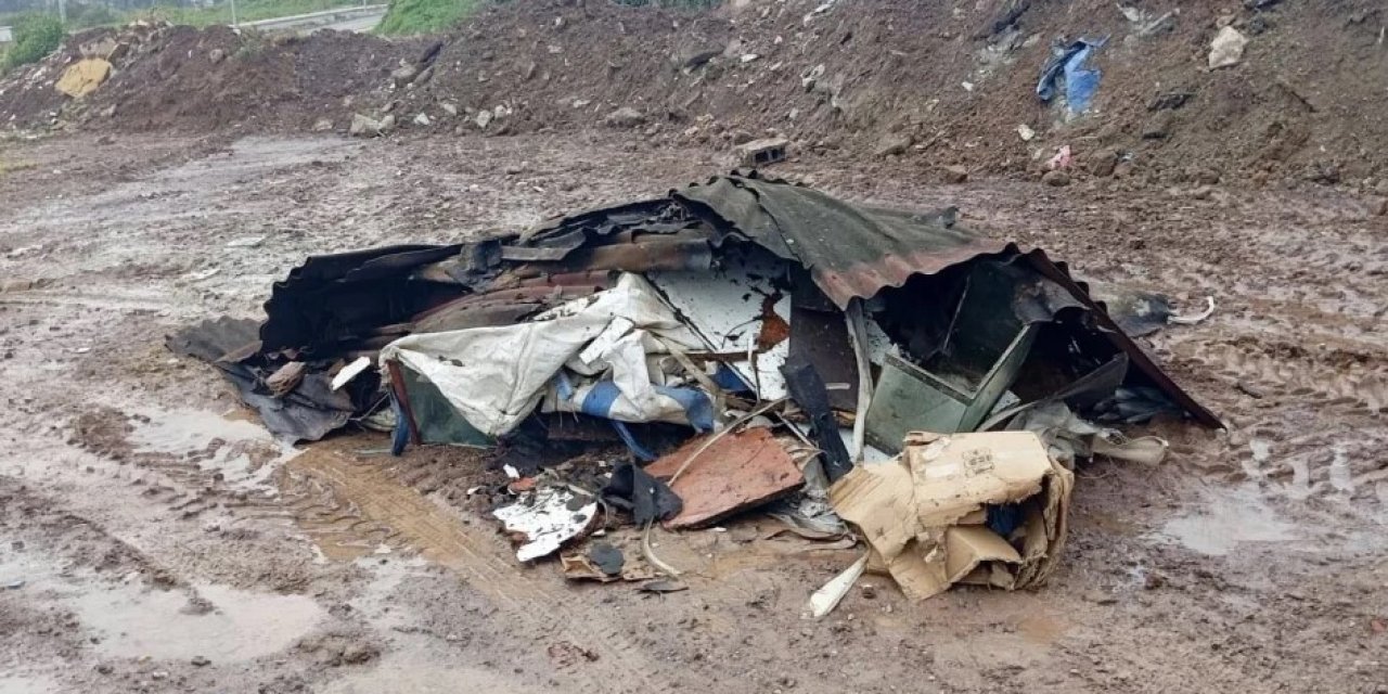 Kaçak döküm yapan   araç sahibine ceza!