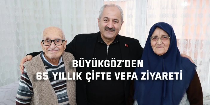 Büyükgöz’den 65 Yıllık Çifte Vefa Ziyareti
