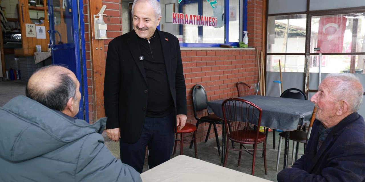 Büyükgöz'den Esnafı Ziyareti