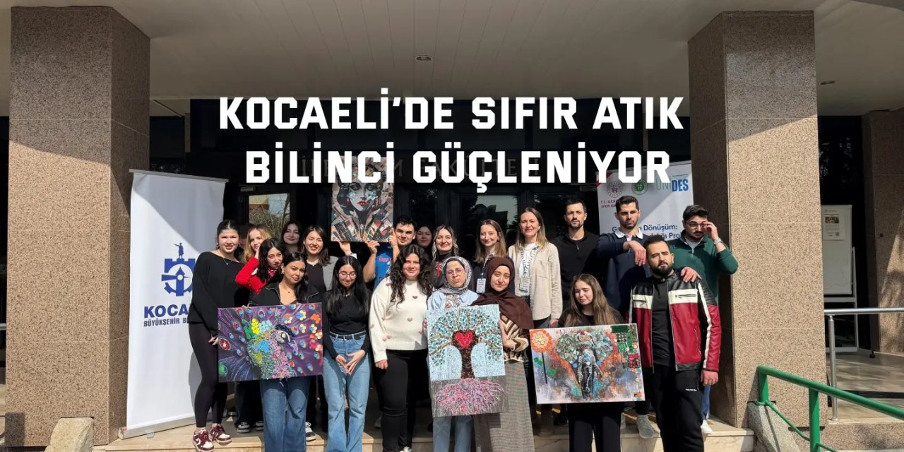 Atıklar KOÜ’de sanata dönüştü