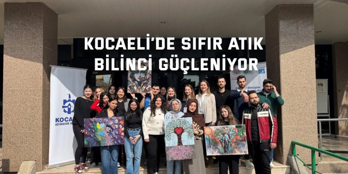 Atıklar KOÜ’de sanata dönüştü