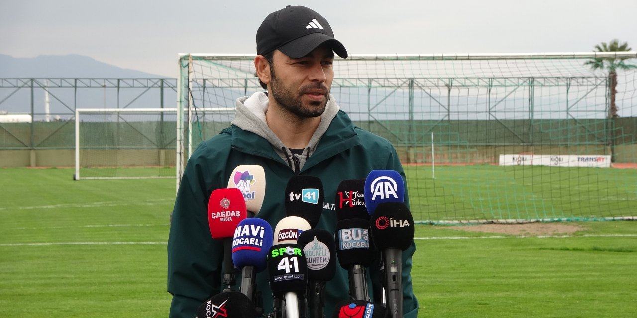 Selçuk İnan: "Hayallerim burada Kocaelispor ile Avrupa kupalarına katılabilmek"