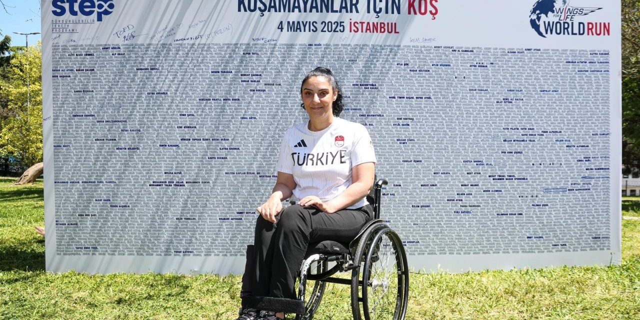 WİNGS FOR LİFE WORLD RUN    Paralimpik sporcular iyilik için koşacak