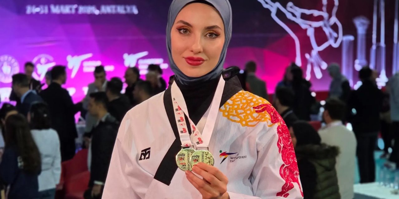 Kübra Dağlı 2 Altın Madalya Kazandı