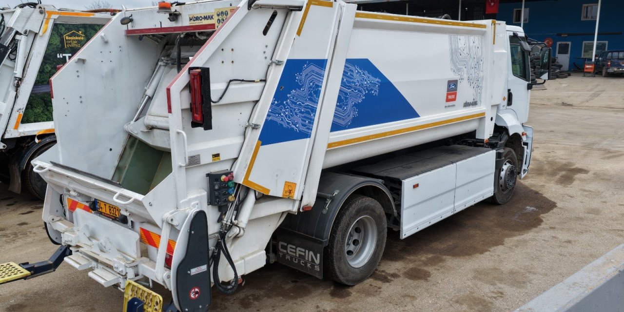 Elektrikli çöp kamyonu dönemi başlıyor