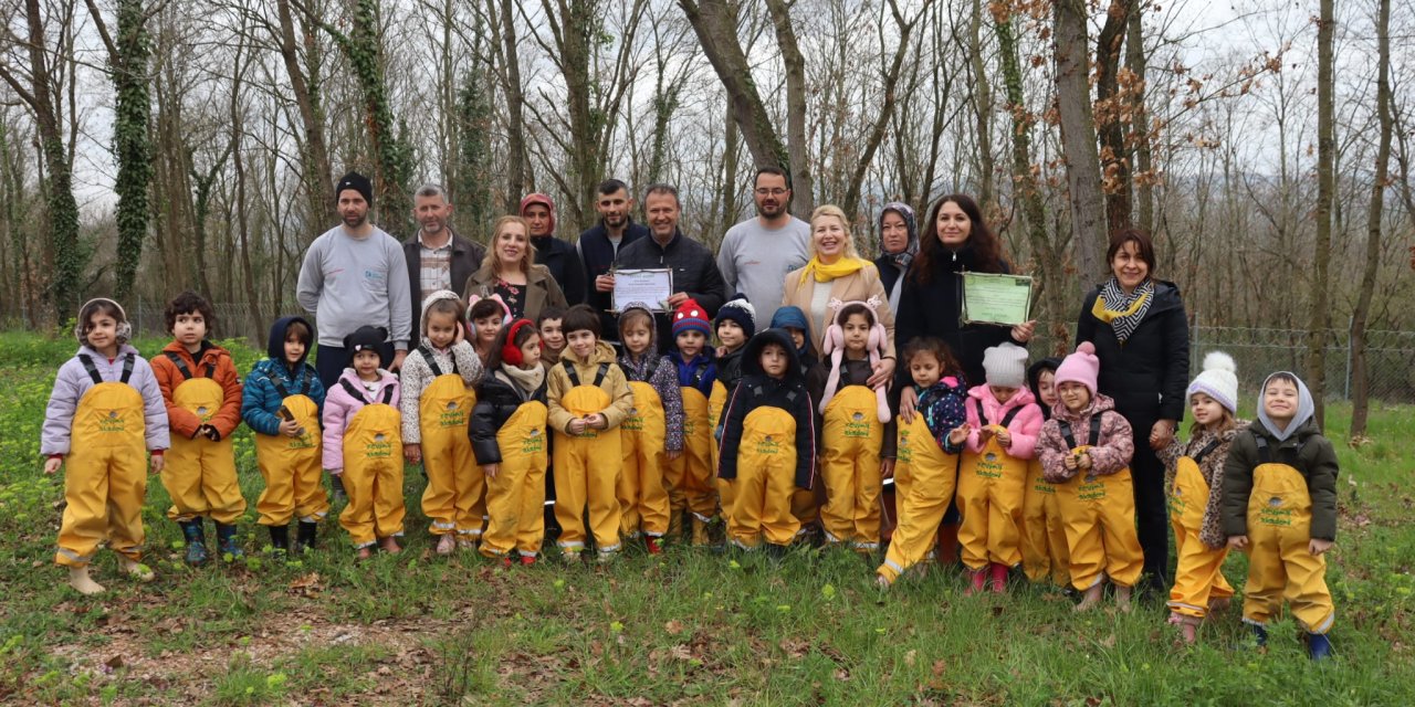 İzmit’te miniklerden doğaya anlamlı dokunuş