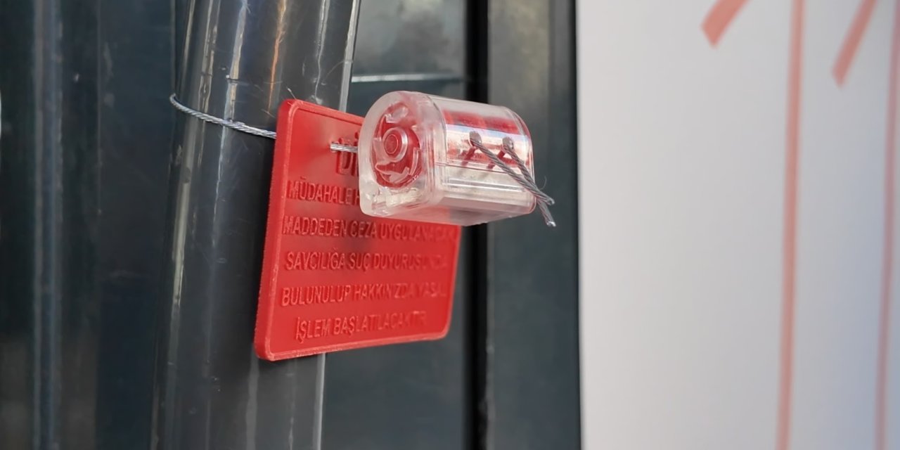 Zabıta,  kasap işletmesini mühürledi