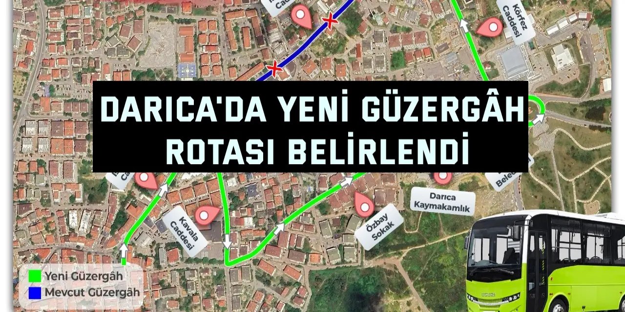 Darıca'da yeni güzergâh rotası belirlendi