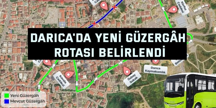 Darıca'da yeni güzergâh rotası belirlendi