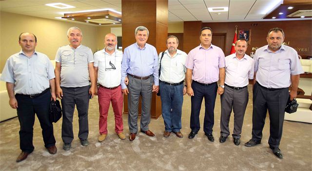 Karaosmanoğlu, KOGSAB Yönetimini ağırladı