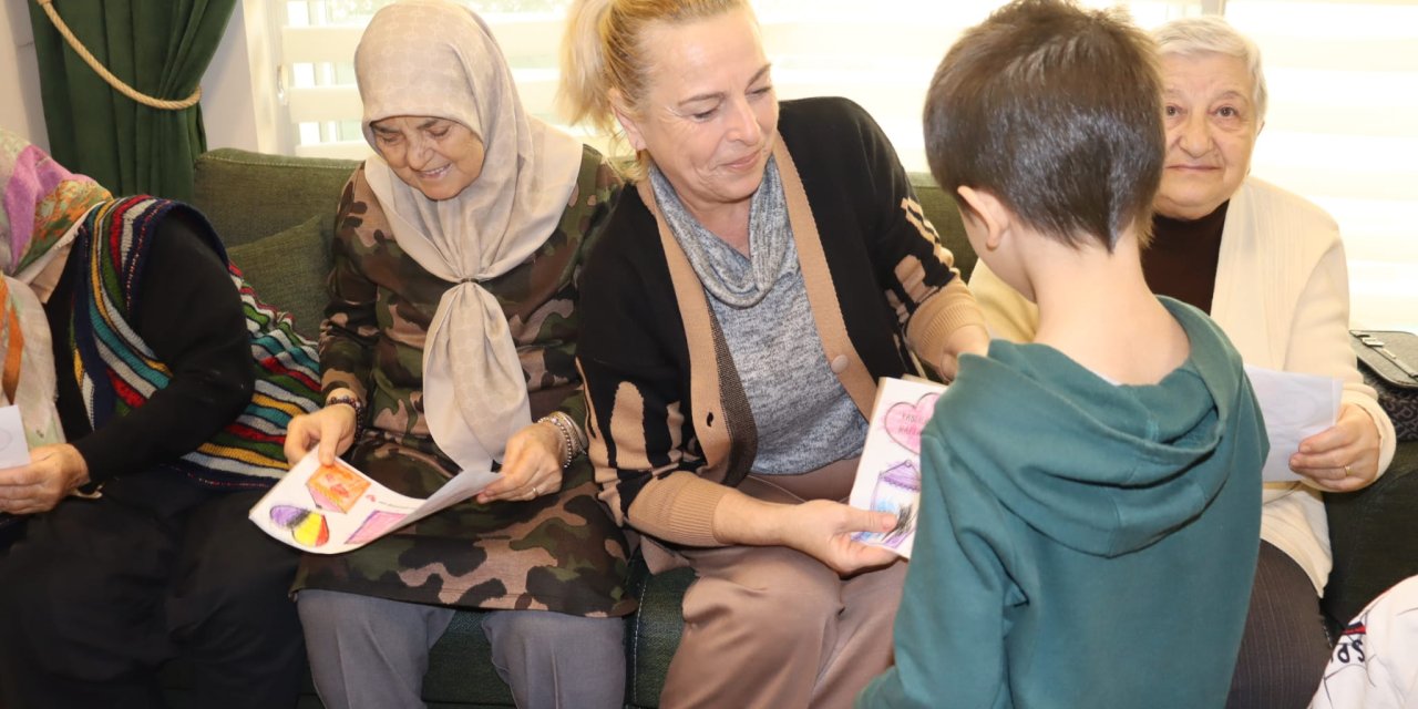 Yaşlılar haftasında anlamlı ziyaret