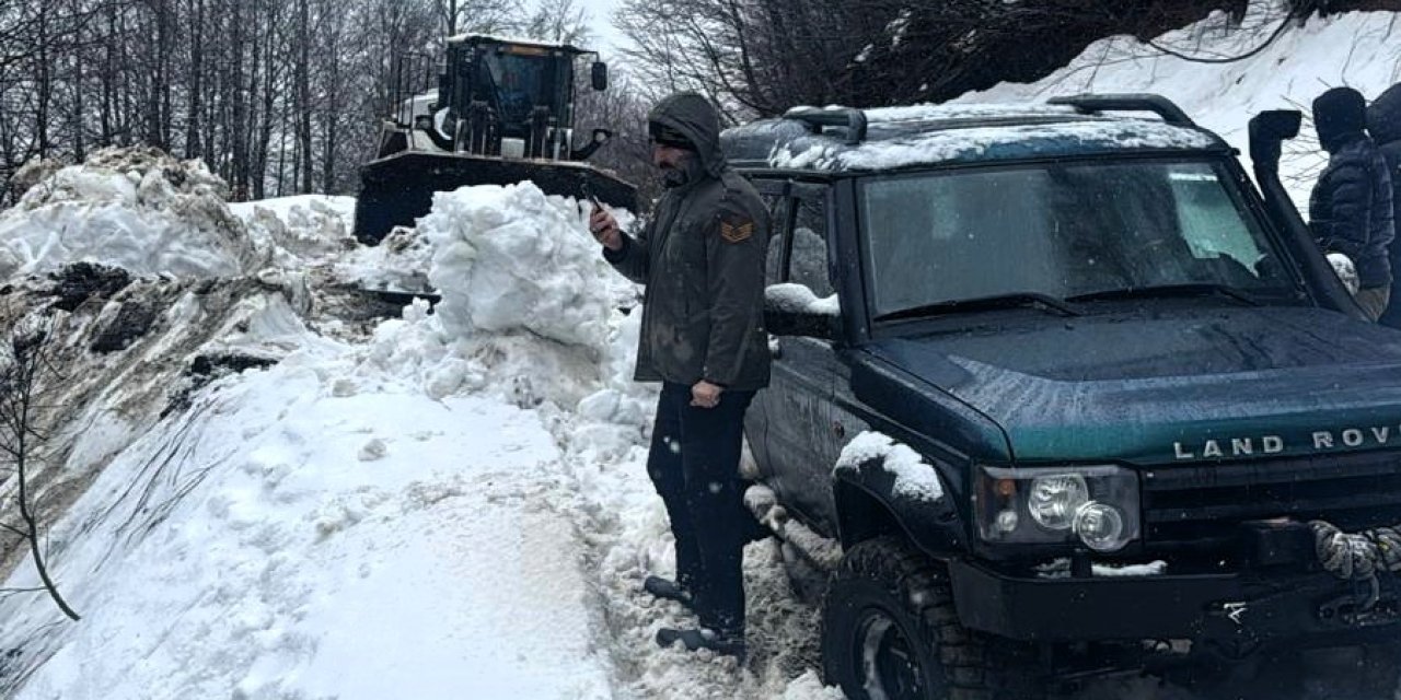 Mahsur kalanların imdadına ekipler yetişti