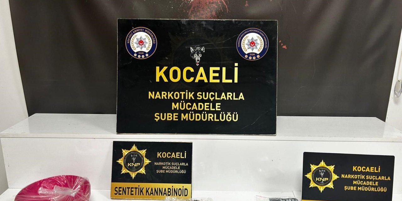 Kocaeli’de binlerce uyuşturucu hap ele geçirildi