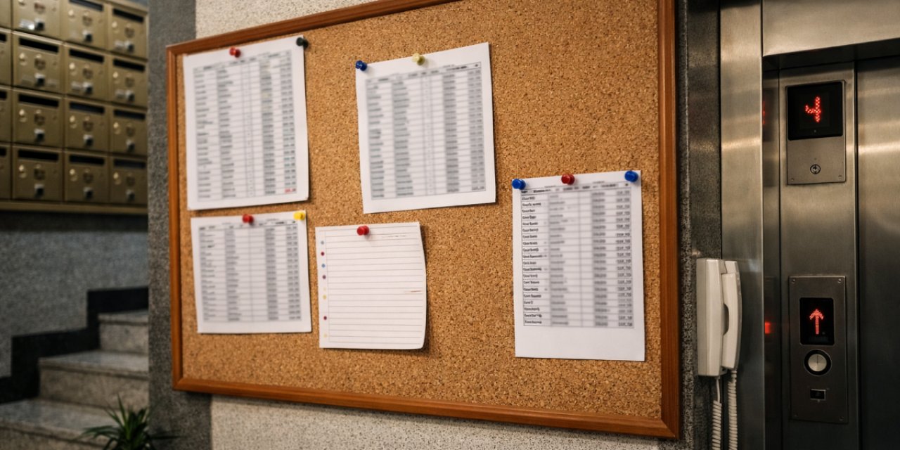 Apartman ve Site Yönetimleri Dikkat: Borç Listesi Dönemi Bitiyor