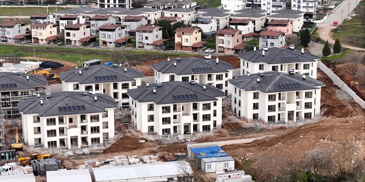 Kent Konut Evleri’nde  kaba inşaat tamam