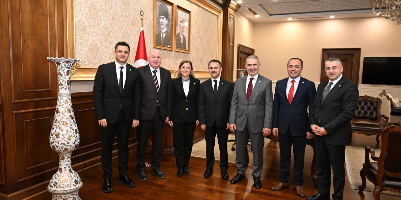 İYİ Parti'den Vali Aktaş'a Ziyaret