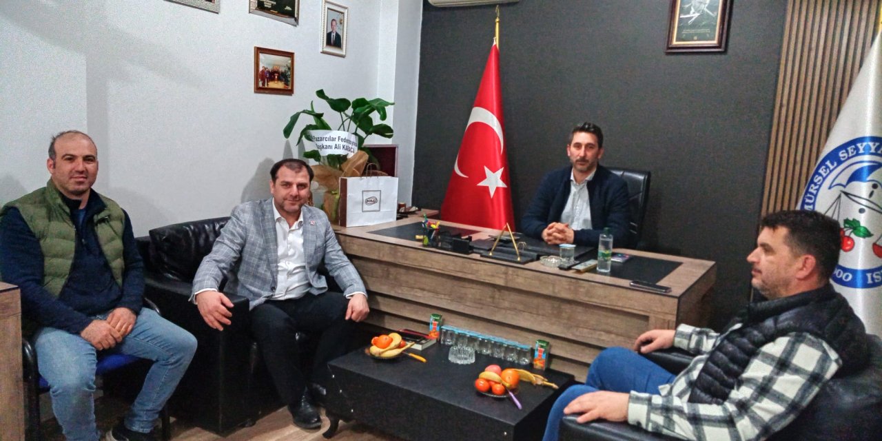 Karamürsel Saadet'ten  Özkaplan'a hayırlı olsun ziyareti