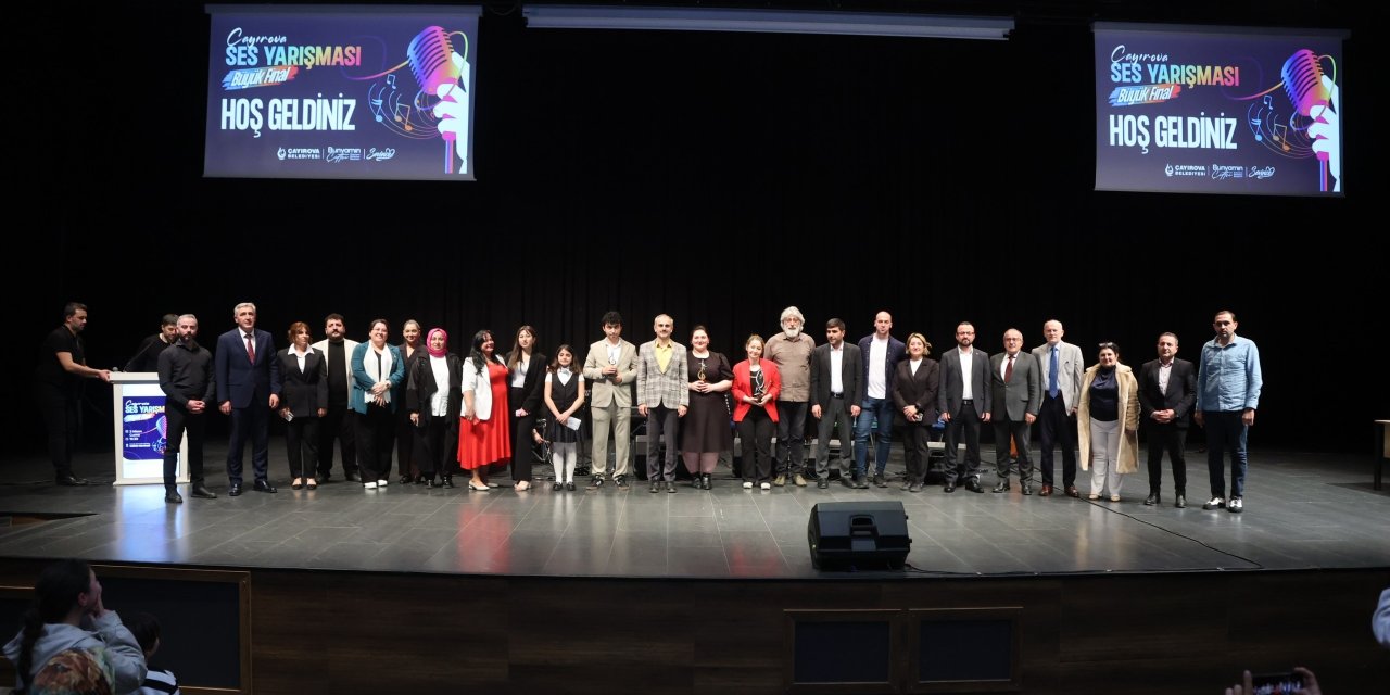 Çayırova Ses Yarışması’nda şampiyon belli oldu