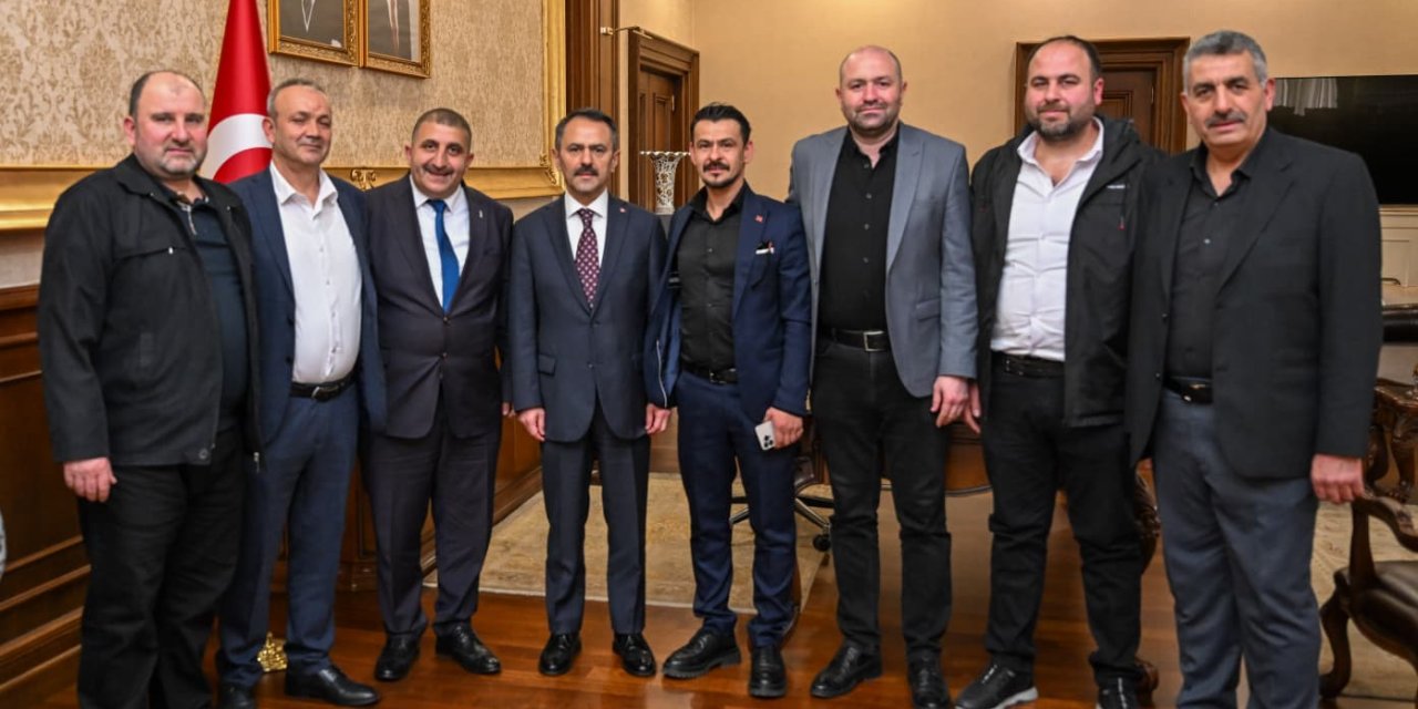 Pazarcılar Odası Vali Aktaş’ı Ziyaret Etti