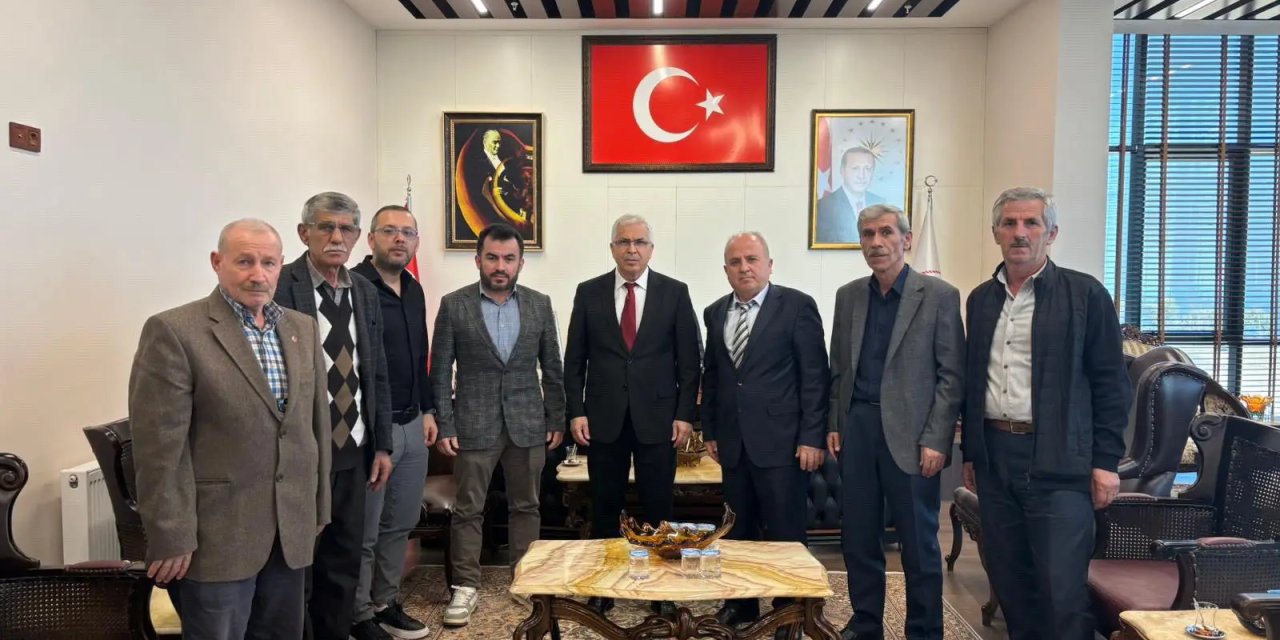 Sinoplulardan Kaymakam Dönmez’e Ziyaret