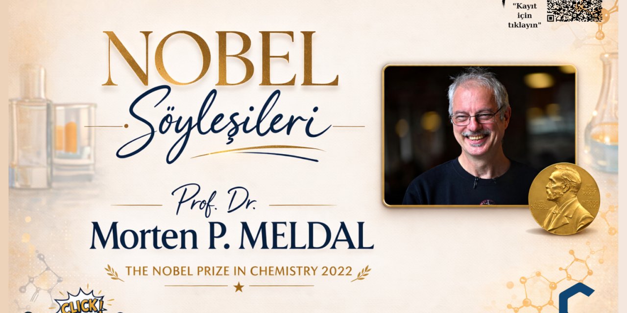 Nobel Ödüllü Prof. Morten Peter  Meldal GTÜ’de Öğrencilerle Buluşuyor