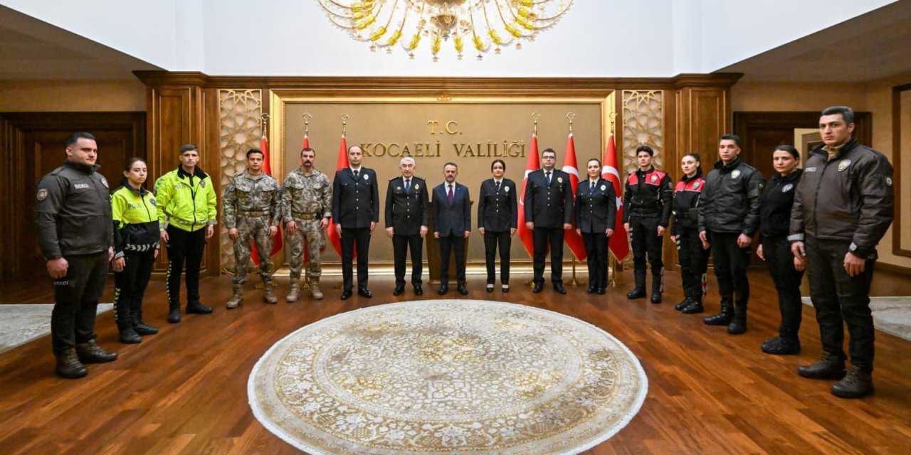 Polis Teşkilatından Vali  İlhami Aktaş’a Ziyaret