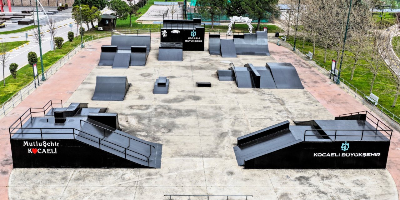 Sekapark’ta Skate Park yenilendi