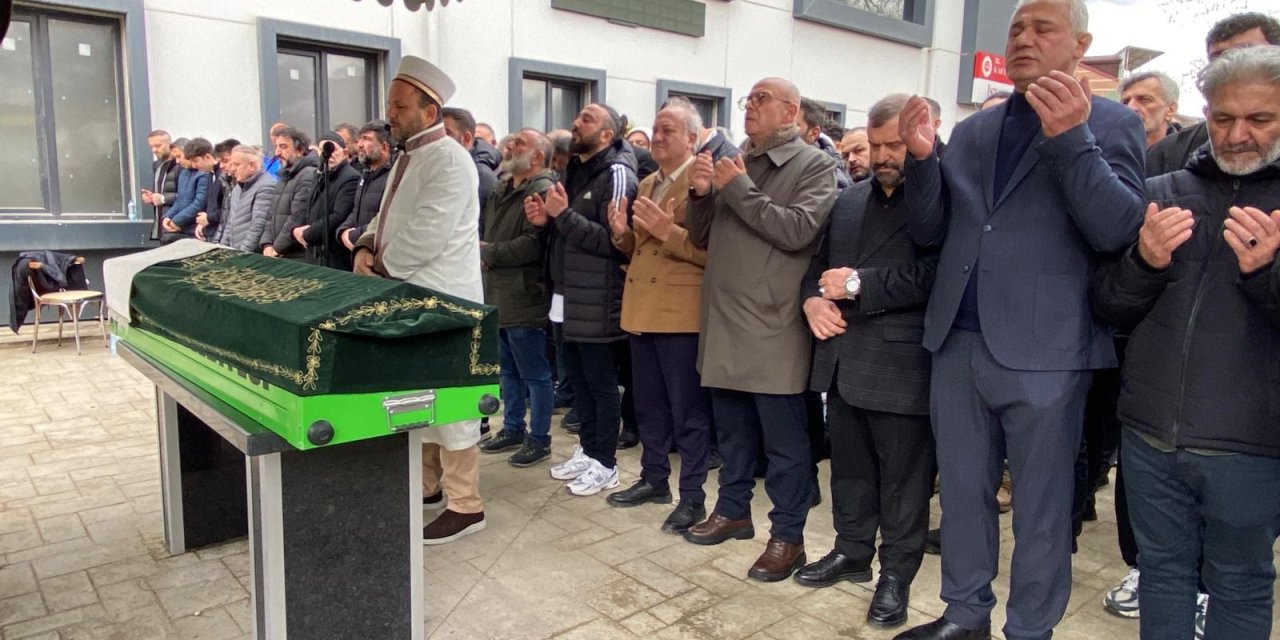 İş kazasında hayatını kaybeden  genç son yolculuğuna uğurlandı